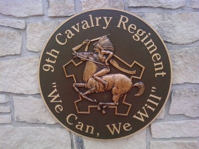 9th Cavalry Regiment insignia image. Click for full size.