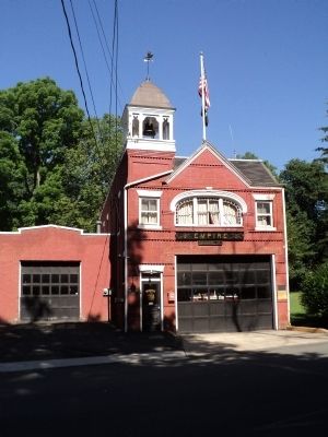 Historic Upper Nyack Firehouse image. Click for full size.