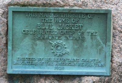 The Home of Blue Jacket Marker image. Click for full size.