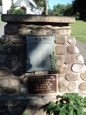 West Nyack World War I Memorial image. Click for full size.