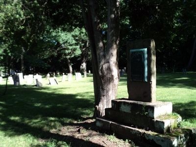 Marker in Clarkstown Reformed Church Cemetery image. Click for full size.