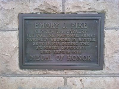 Emory J. Pike Marker image. Click for full size.