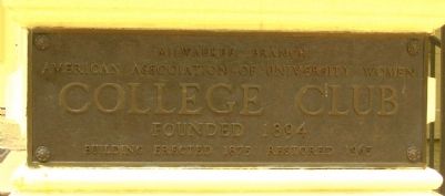 College Club image. Click for full size.