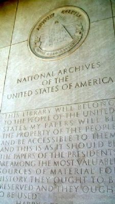 The Harry S. Truman Library Panel. Click for full size. The Harry S. Truman Library Panel image. Click for full size.