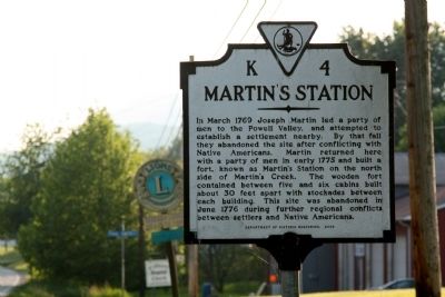 Martins Station Marker image. Click for full size.