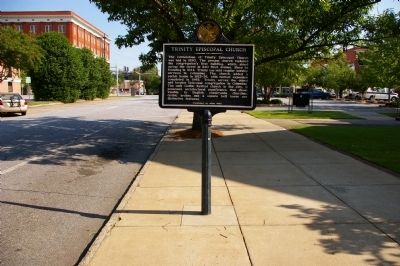 Trinity Episcopal Church Marker, Side 1 image. Click for full size.