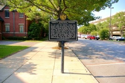 Trinity Episcopal Church Marker, SIde 2. Click for full size. Trinity Episcopal Church Marker, SIde 2 image. Click for full size.