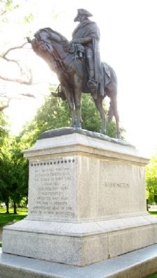 Washington Park Statue image. Click for full size.