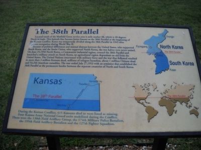 38th Parallel Marker image. Click for full size.