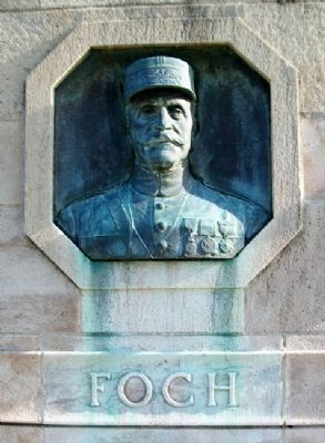Liberty Memorial Dedication Site - Foch. Click for full size. Liberty Memorial Dedication Site - Foch image. Click for full size.