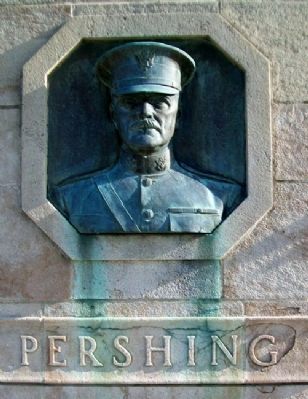 Liberty Memorial Dedication Site - Pershing. Click for full size. Liberty Memorial Dedication Site - Pershing image. Click for full size.