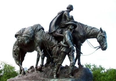 Pioneer Mother Monument image. Click for full size.