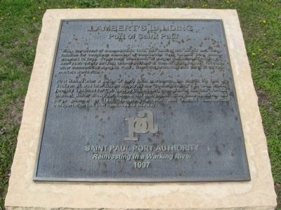Lambert's Landing Marker image. Click for full size.