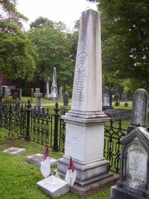 Grave of Stephen D. Ramseur. Click for full size. Grave of Stephen D. Ramseur image. Click for full size.