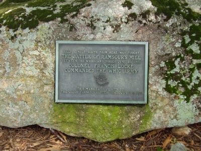 Collnel Francis Locke Marker. Click for full size. Collnel Francis Locke Marker image. Click for full size.