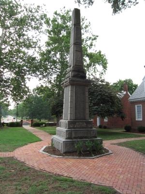 Confederate Memorial. Click for full size. Confederate Memorial image. Click for full size.