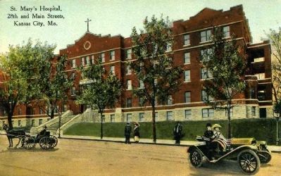 St. Mary's Hospital Post Card image. Click for full size.