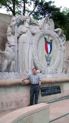 Eagle Scout Tribute Fountain Marker and Statuary. Click for full size. Eagle Scout Tribute Fountain Marker and Statuary image. Click for full size.