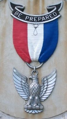 Eagle Scout Tribute Fountain Badge. Click for full size. Eagle Scout Tribute Fountain Badge image. Click for full size.