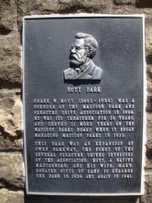 Hoyt Park Marker. Click for full size. Hoyt Park Marker image. Click for full size.