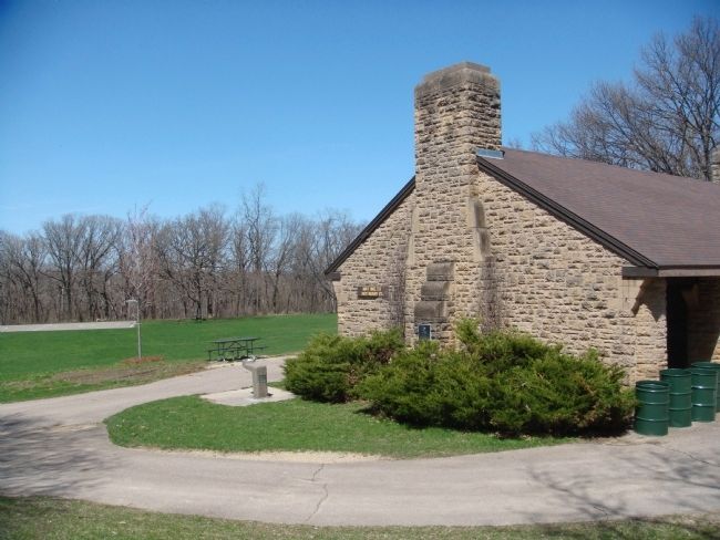 Hoyt Park Marker. Click for full size. Hoyt Park Marker image. Click for full size.