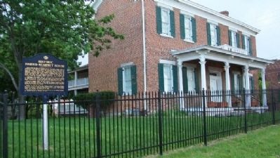 Historic Harris-Kearney House and Marker. Click for full size. Historic Harris-Kearney House and Marker image. Click for full size.