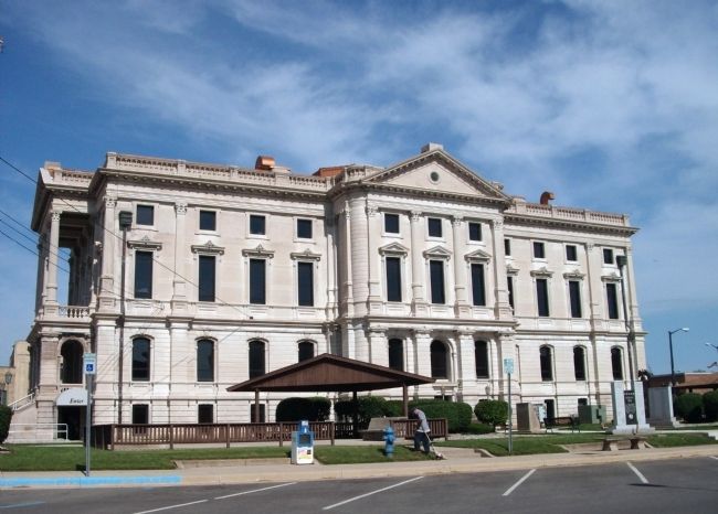 East Side - - The Grant County Courthouse - Marion, Indiana. Click for full size. East Side - - The Grant County Courthouse - Marion, Indiana image. Click for full size.
