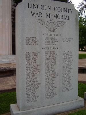 World War I & World War II. Click for full size. World War I & World War II image. Click for full size.
