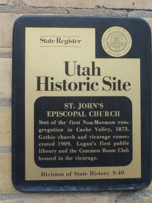 St. Johns Episcopal Church Marker image. Click for full size.