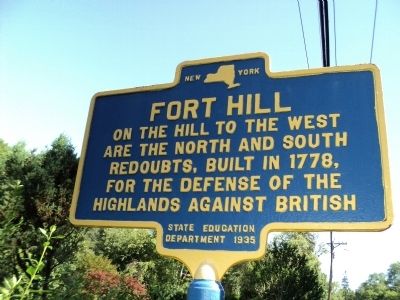 Fort Hill Marker. Click for full size. Fort Hill Marker image. Click for full size.