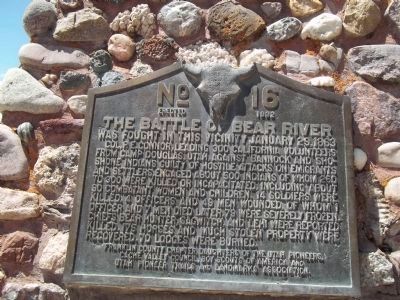 The Battle of Bear River Marker image. Click for full size.