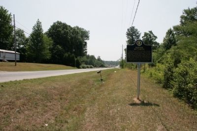 Stars Fell On Alabama / Hodges Meteorite Marker (South View) image. Click for full size.