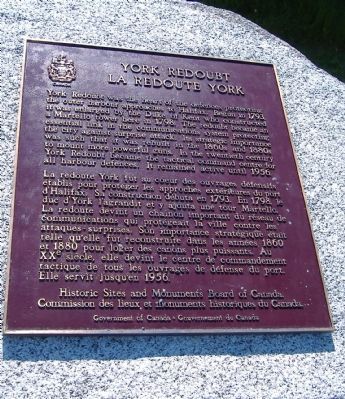 York Redoubt Marker image. Click for full size.