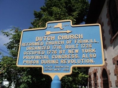 Dutch Church Marker image. Click for full size.