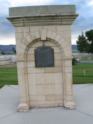 The Manti Pioneers Marker image. Click for full size.