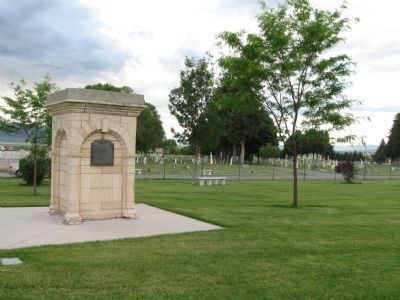 Manti Cemetery image. Click for full size.
