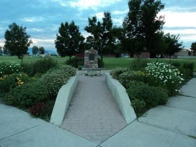 In Memory Of The Hyde Park Settlers Marker. Click for full size. In Memory Of The Hyde Park Settlers Marker image. Click for full size.