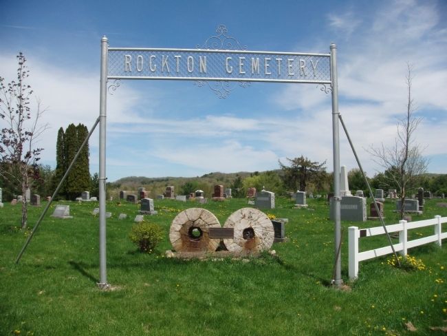Rockton Mill Stones Marker image. Click for full size.