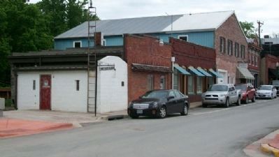 Weston, Missouri, Jail and Marker. Click for full size. Weston, Missouri, Jail and Marker image. Click for full size.
