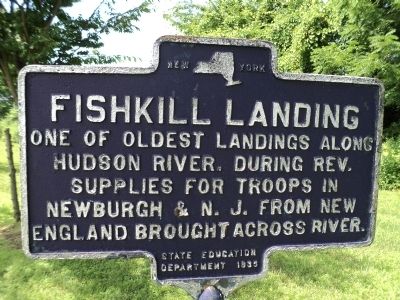 Fishkill Landing Marker image. Click for full size.
