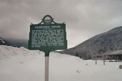Crawford House Marker image. Click for full size.