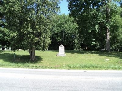 Marker on Route 52 in Fishkill. Click for full size. Marker on Route 52 in Fishkill image. Click for full size.