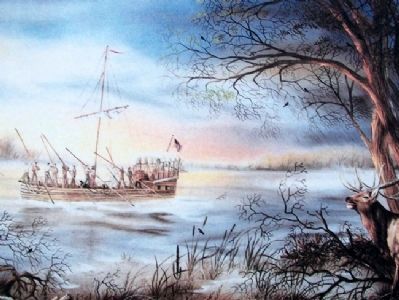"Morning of Discovery" Painting. Click for full size. "Morning of Discovery" Painting image. Click for full size.