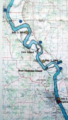 River Map of Lewis and Clark Expedition. Click for full size. River Map of Lewis and Clark Expedition image. Click for full size.