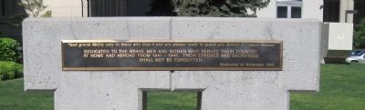 World War II Memorial. Click for full size. World War II Memorial image. Click for full size.