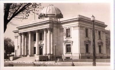 Postcard Image - Washoe County Courthouse. Click for full size. Postcard Image - Washoe County Courthouse image. Click for full size.
