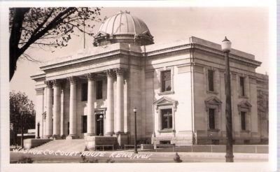 Postcard Image - Washoe County Courthouse image. Click for full size.