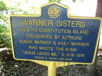 Warner Sisters Marker. Click for full size. Warner Sisters Marker image. Click for full size.