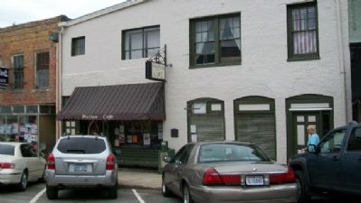 Yocum-Benner Buildings and Marker. Click for full size. Yocum-Benner Buildings and Marker image. Click for full size.
