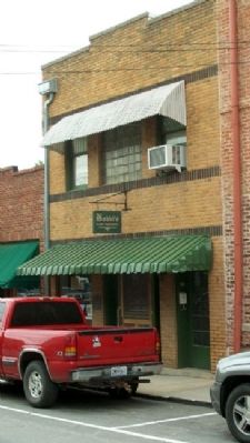 Mitchell Building and Marker. Click for full size. Mitchell Building and Marker image. Click for full size.
